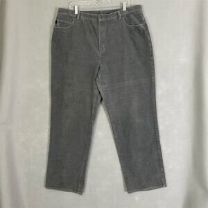 Lauren Ralph Lauren Corduroy Pants Women Plus Sz 20 Business Casual Quality